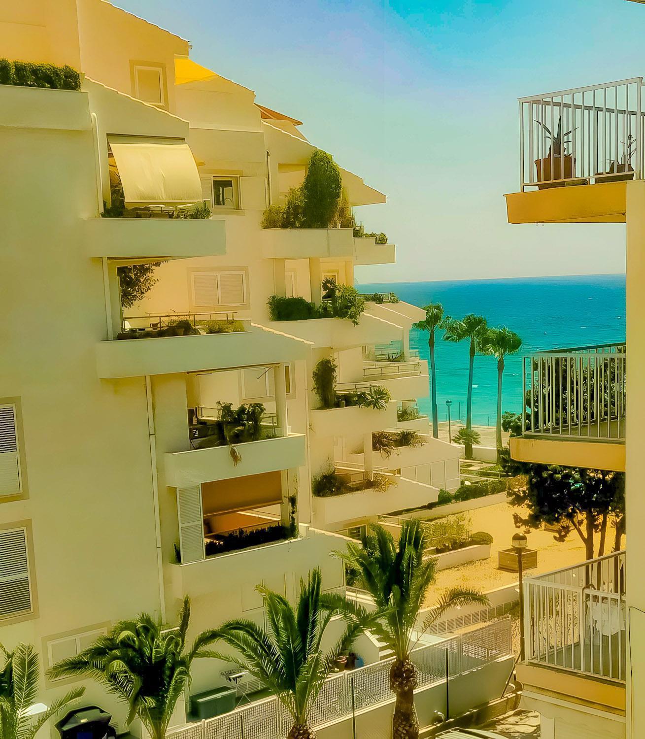 Apartamento Primera Linea Con Acceso Privado A La Playa Альтеа Экстерьер фото