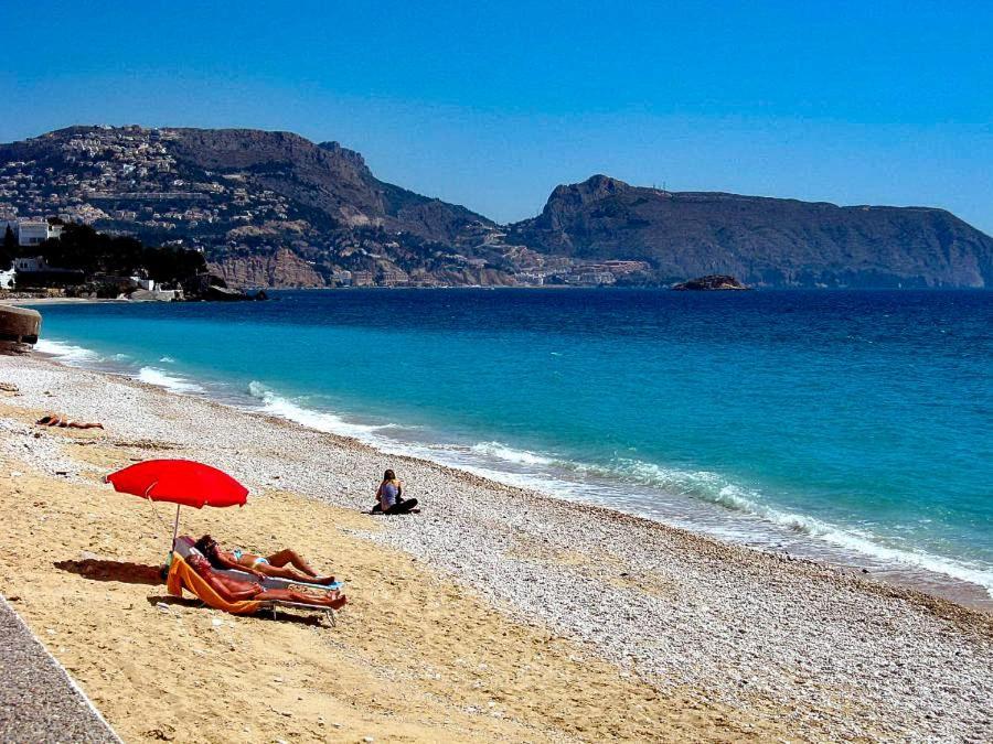 Apartamento Primera Linea Con Acceso Privado A La Playa Альтеа Экстерьер фото
